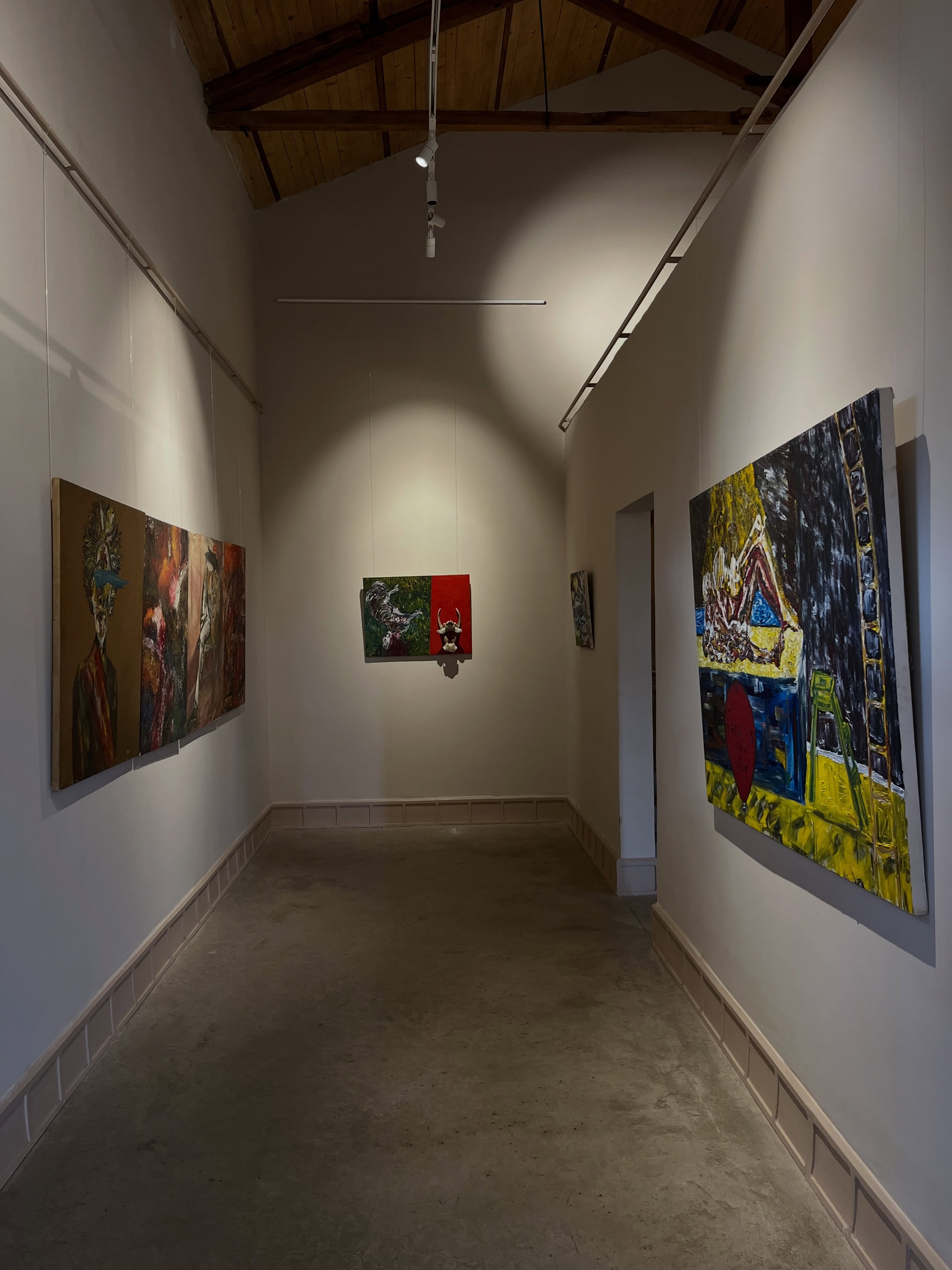 Michael Hailu's work exhibition