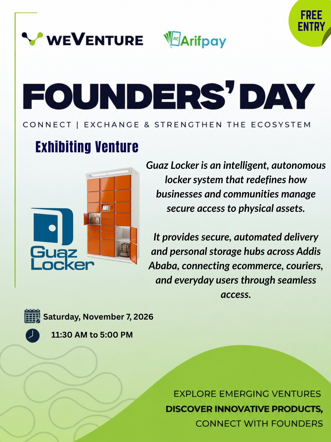 Founders' Day at We Venture Hub