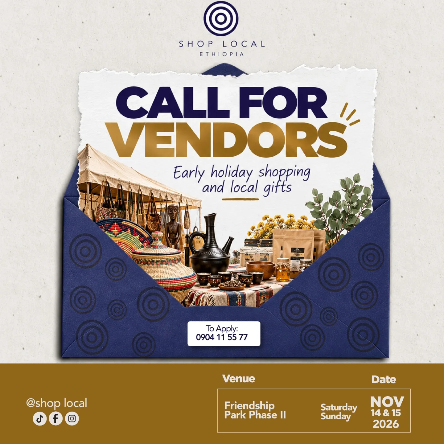 Early Holiday Shopping & Holiday Gifts Bazaar