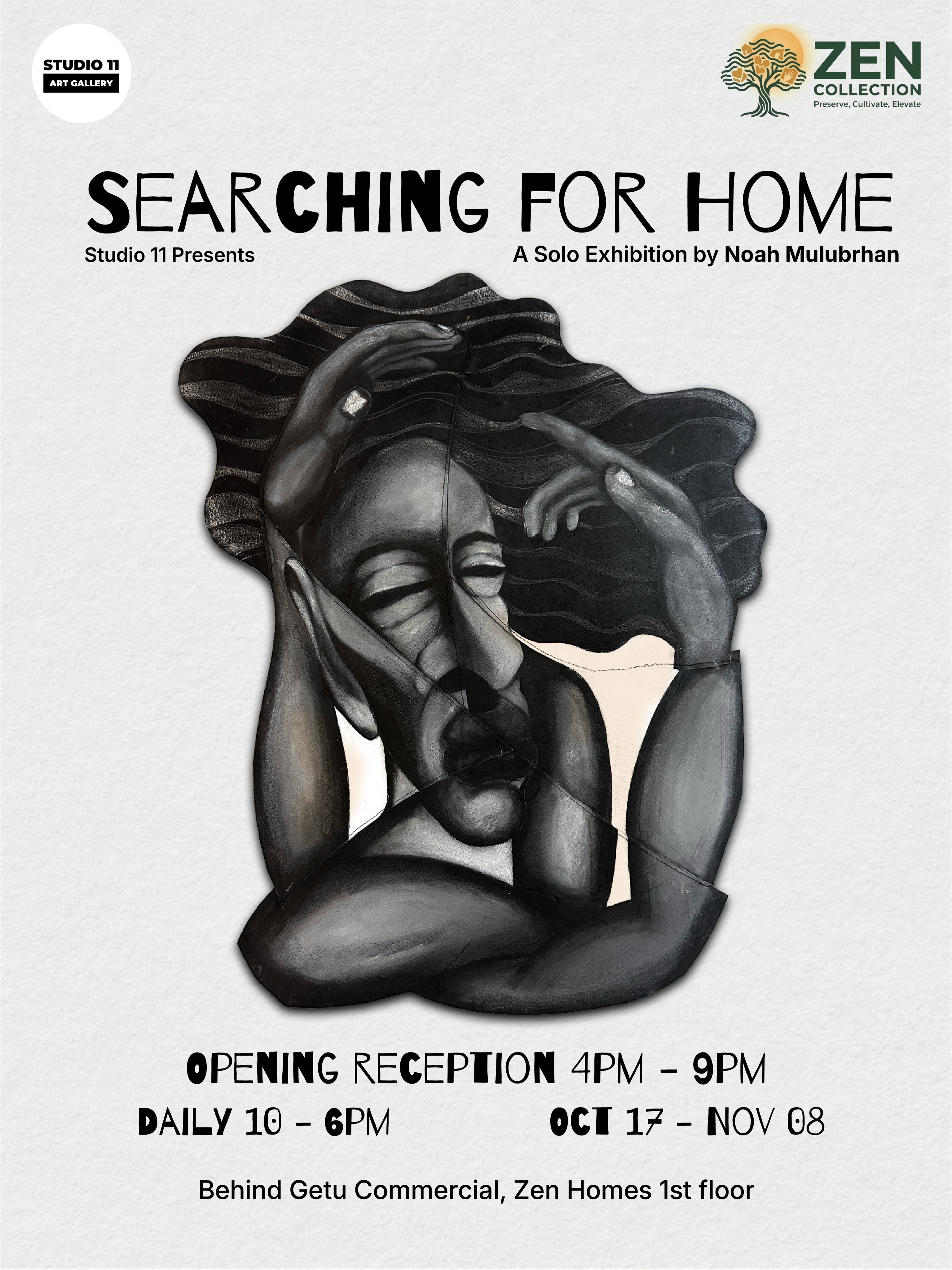 Searching for Home: A Solo Exhibition by Noah Mulubrhan