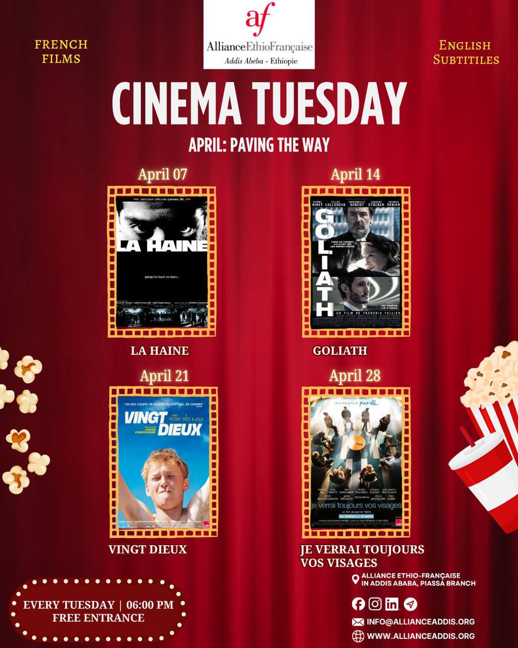 Cinema Tuesday: April: Paving the Way