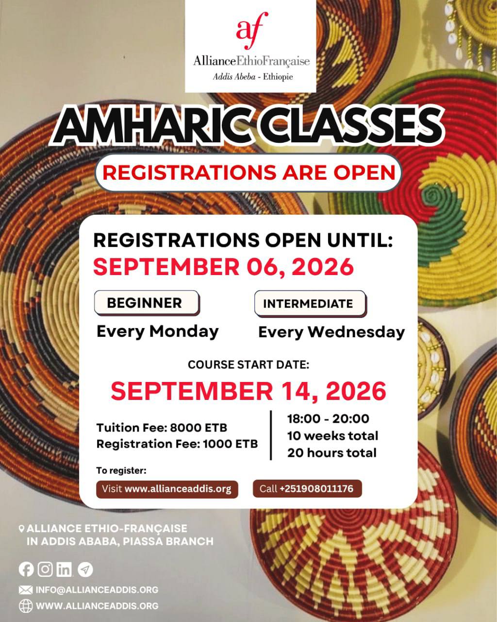Amharic Classes