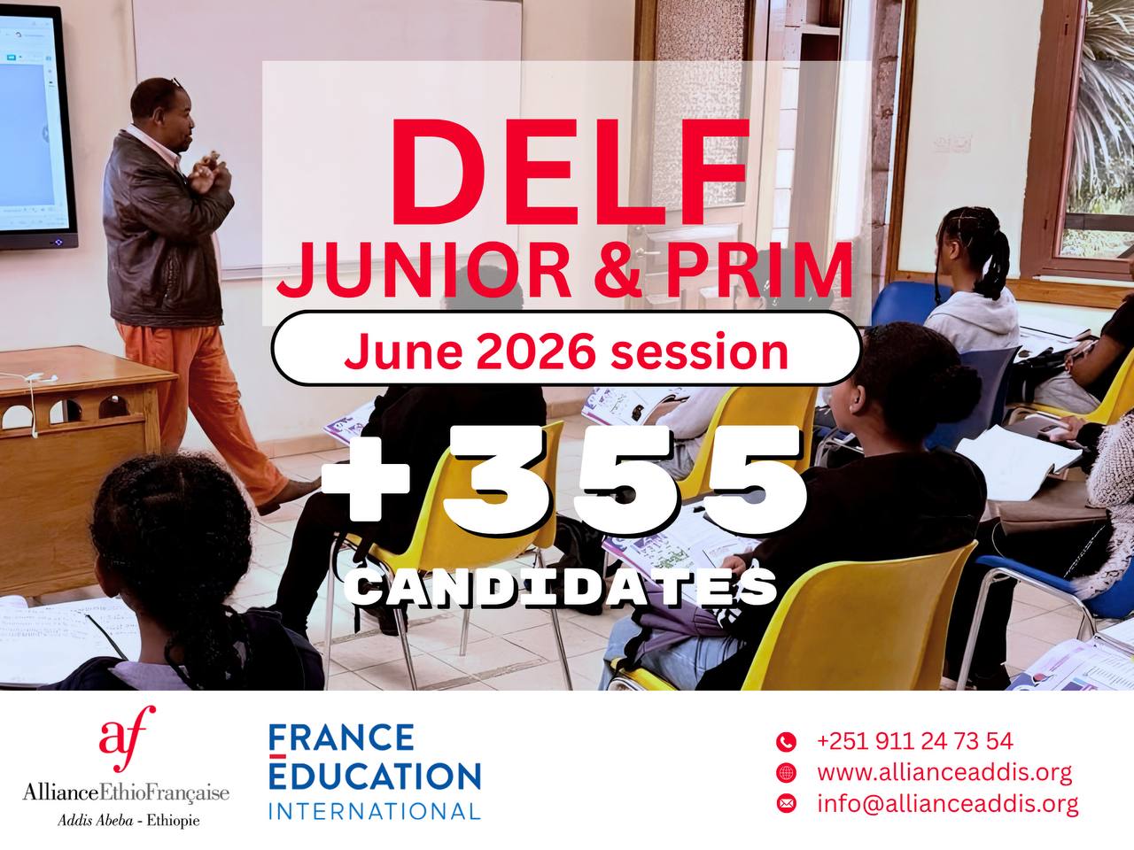 DELF Junior & Prim Exam Session