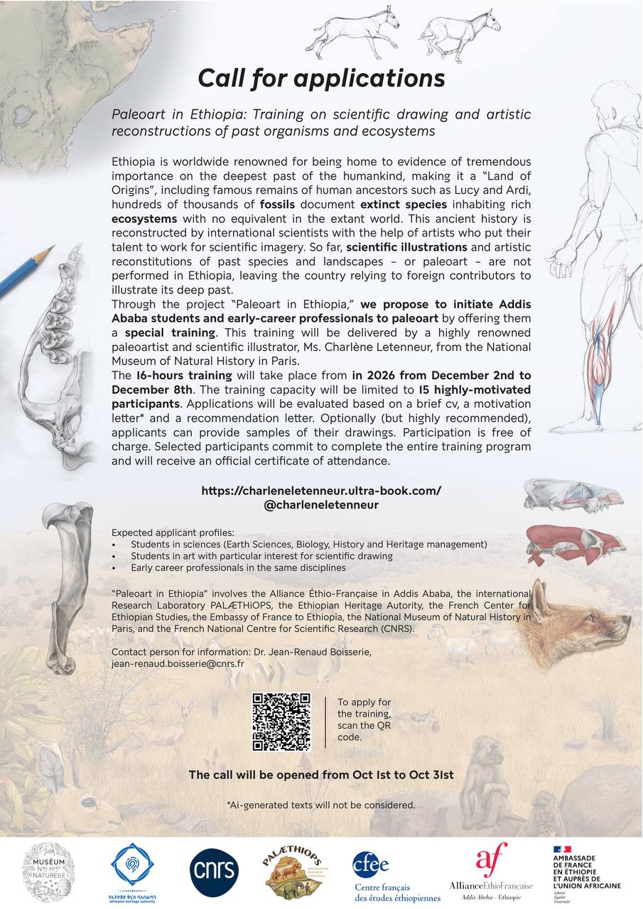 Paleoart Workshop in Ethiopia