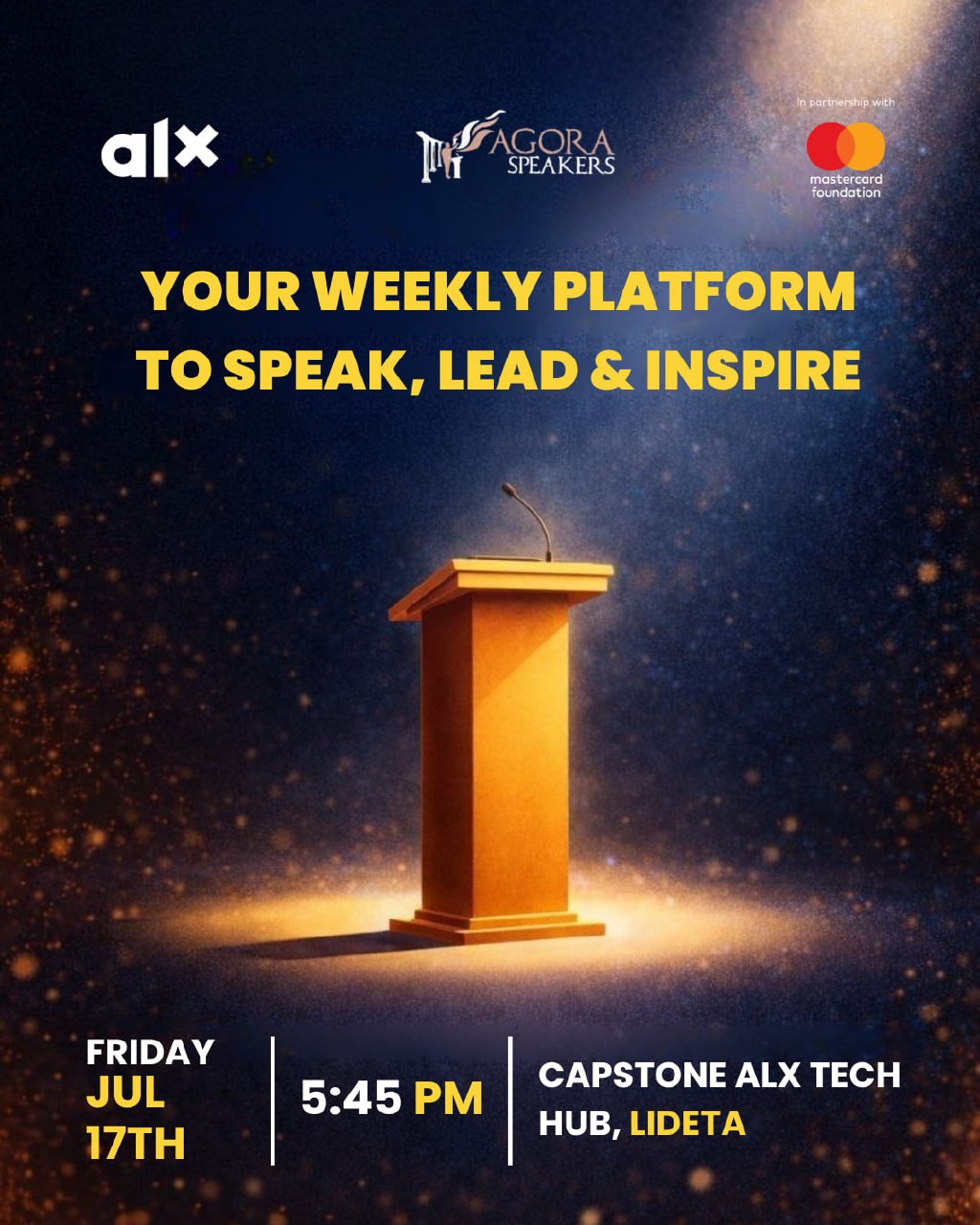 ALX Agora Speakers Program