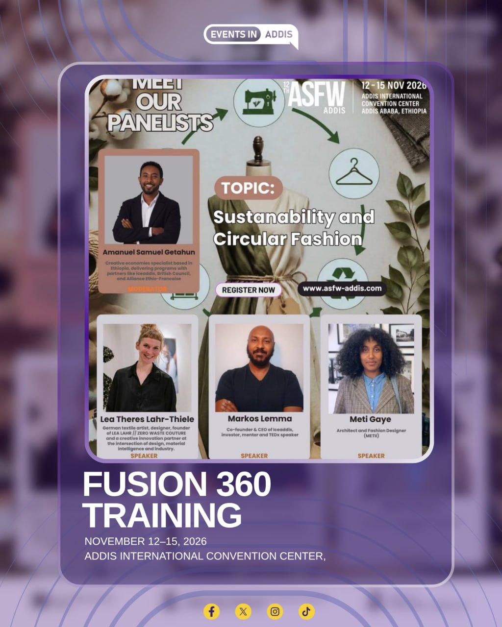 12th ASFW Addis: Sustainability and Circular Fashion