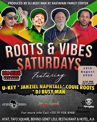 ROOTS & VIBES SATURDAYS