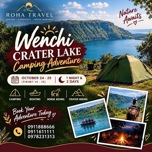 Wenchi Crater Lake Camping Adventure