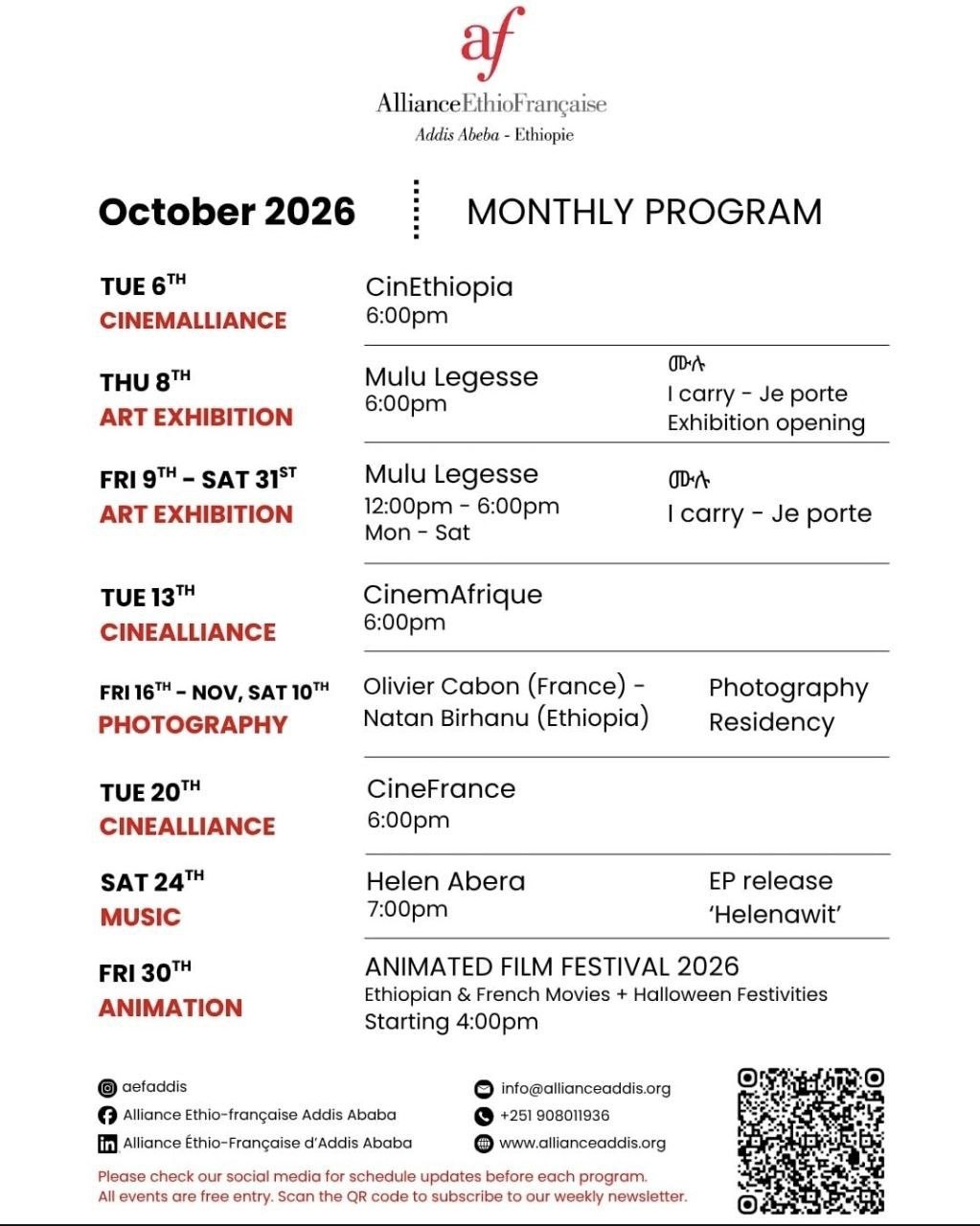 Mulu Legesse Exhibition