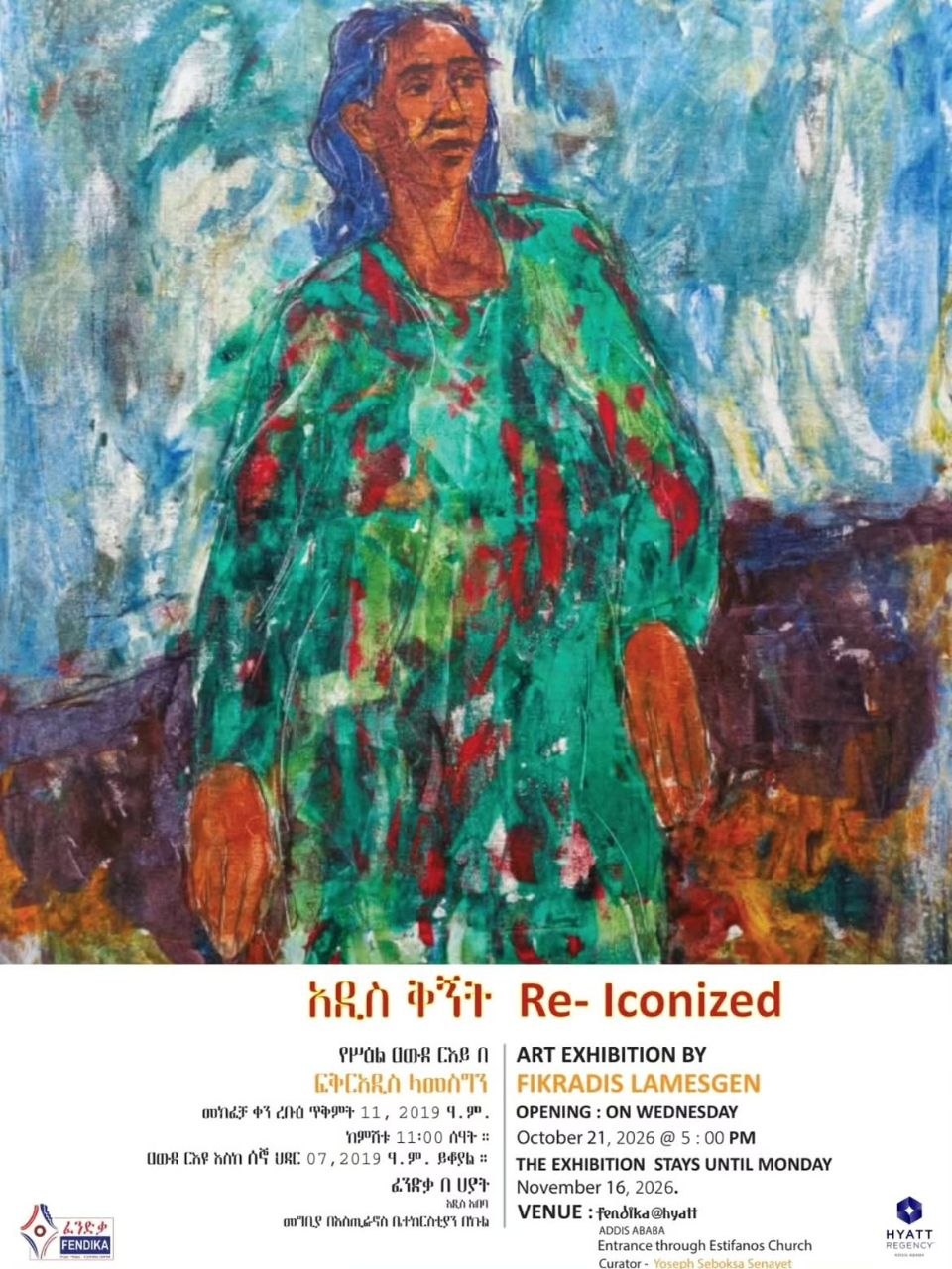 Re-Iconized: Art Exhibition by Fikradis Lamesgen