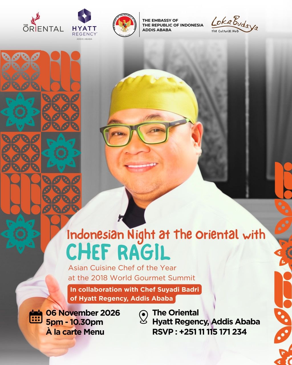Indonesian Night at The Oriental with Chef Ragil