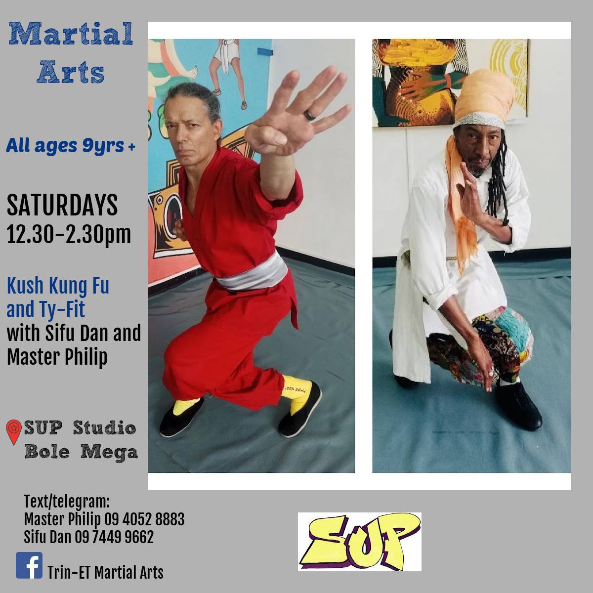 Kush Kung Fu and Ty-Fit Class