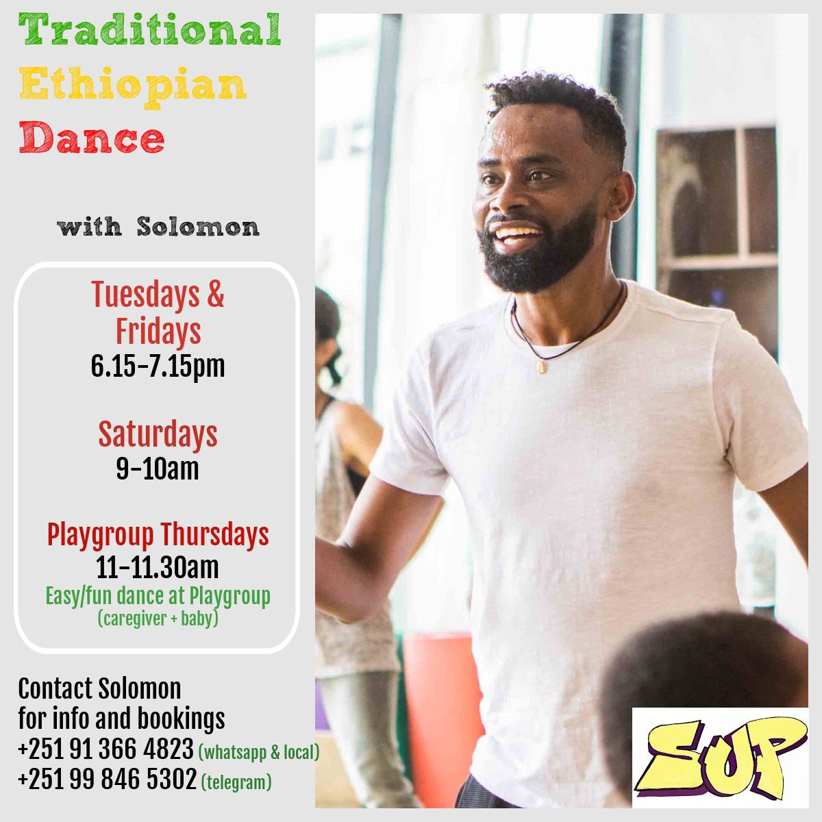 Playgroup Thursdays - Traditional Ethiopian Dance